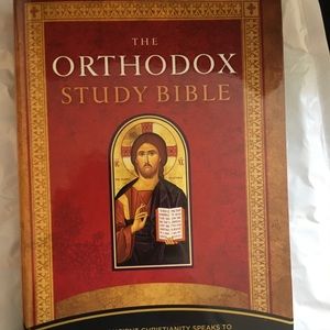 The orthodox study Bible hardcover St. Athanasius Academy of Orthodox Theology